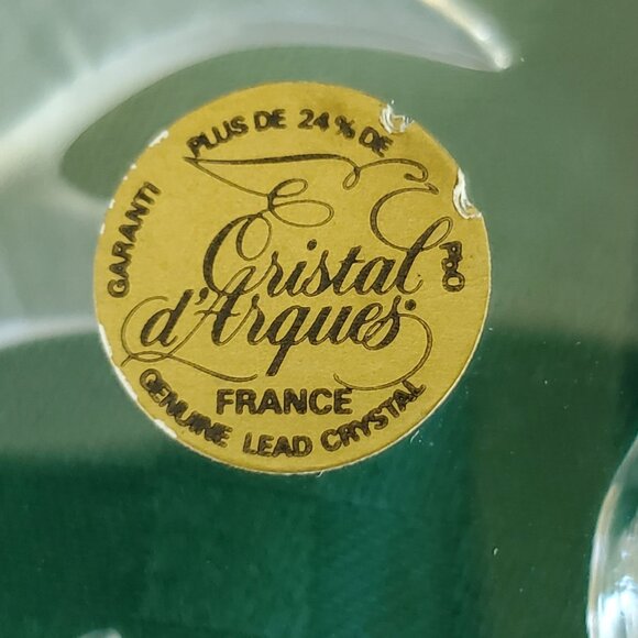 Cristal D'Arques France 24% Lead Crystal Alpine Goat Sculpture Paperweight - Picture 2 of 8